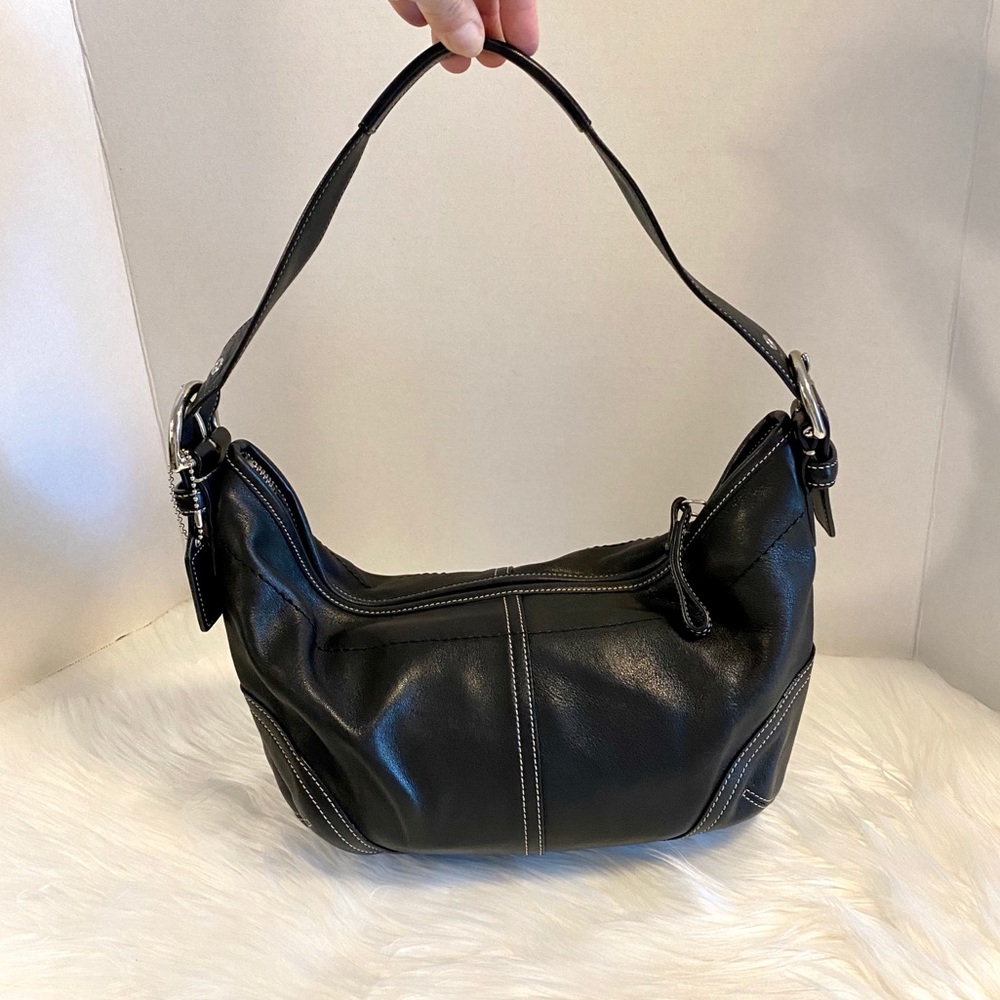 🚫SOLD🚫 COACH Black Leather Soho 9541 Hobo Purse